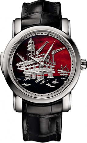 Ulysse Nardin 739-61 / E2-OIL Complications North Sea Minute Repeater Replica watch